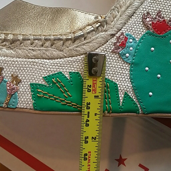 Kate Spade Cactus Wedges Platform Sandals - Picture 6 of 6